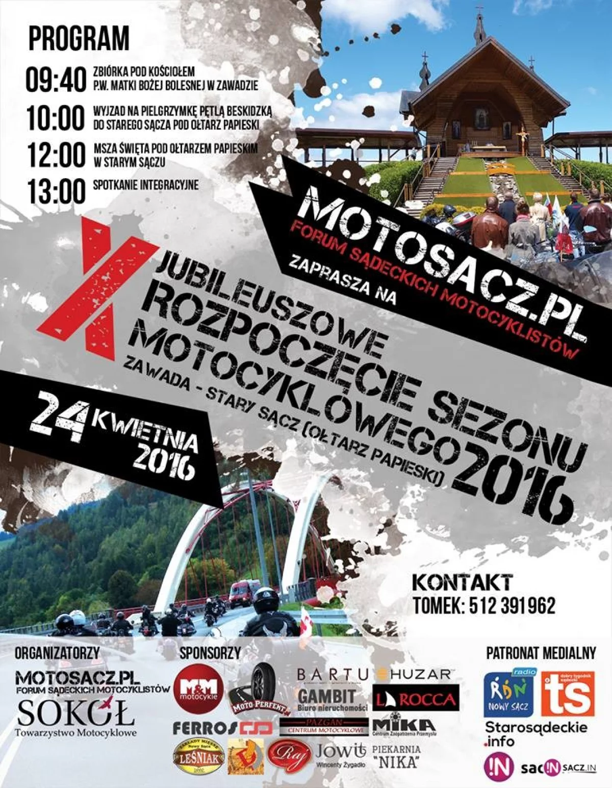 Motocyklista szuka żony