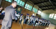 Odblaskowe ślubowanie pierwszaków w SP Mordarka - zdjęcie 4