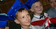 Odblaskowe ślubowanie pierwszaków w SP Mordarka - zdjęcie 5
