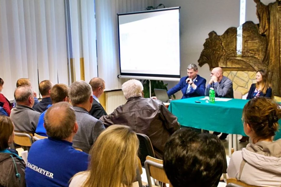 Budowa linii kolejowej tematem spotkania w Męcinie - zdjęcie 2