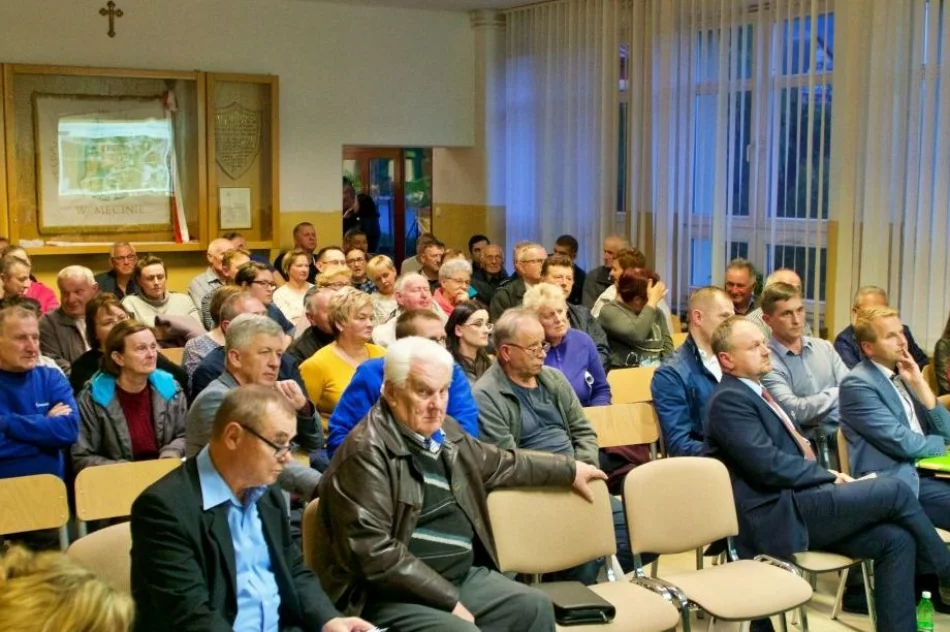 Budowa linii kolejowej tematem spotkania w Męcinie - zdjęcie 3