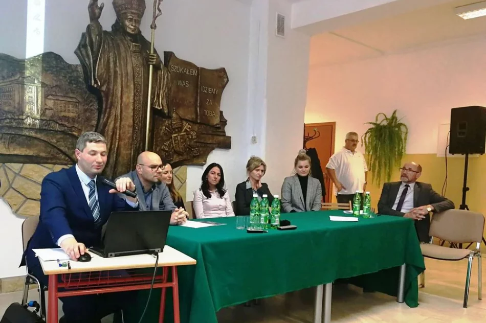 Budowa linii kolejowej tematem spotkania w Męcinie - zdjęcie 4