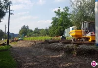 Za 865 tys. zł PKP stabilizują osuwisko i naprawiają tory - zdjęcie główne