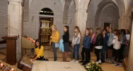 Uczniowie SP nr 1 w Męcinie na III Pielgrzymce Szkół imienia Jana Pawła II - zdjęcie 3