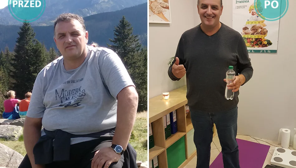 Pan Maciej schudł 23 kg w Projekt Zdrowie! - zdjęcie 1
