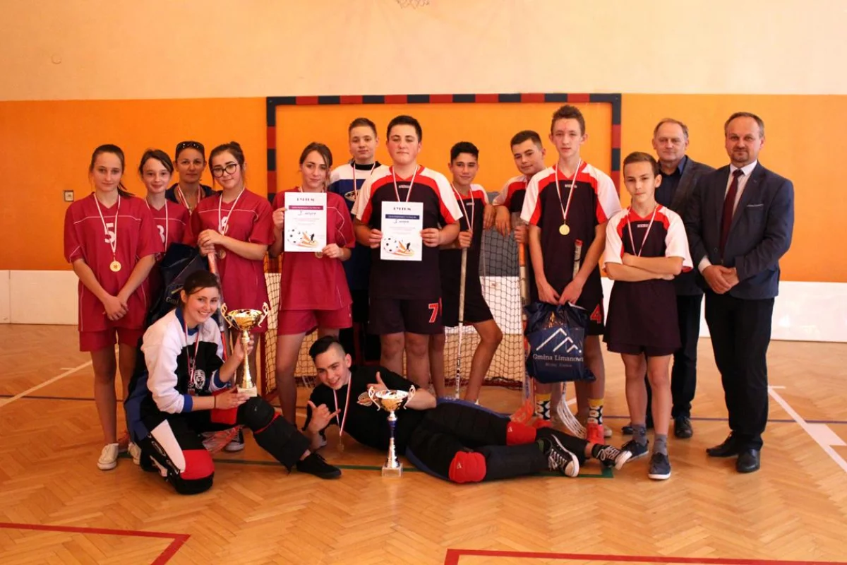 Młodzieżowe Mistrzostwa Gminy Limanowa w Unihokeju Dziewcząt i Chłopców 