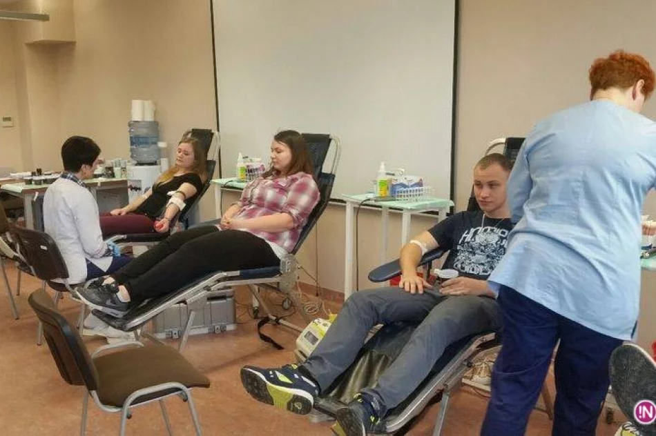 Oddali 13, 5 litra krwi – udana strażacka akcja krwiodawstwa - zdjęcie 3