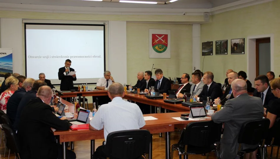Zaproszenie na IX sesję Rady Gminy Limanowa w dniu 29 października 2019 r.  - zdjęcie 1