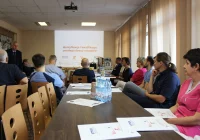 O transplantologii podczas konferencji w szpitalu - zdjęcie główne
