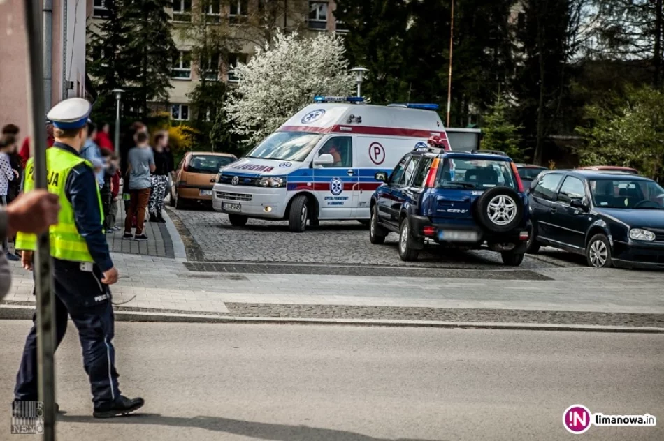 7-latka potrącona na parkingu. Na pomoc LPR (wideo) - zdjęcie 4