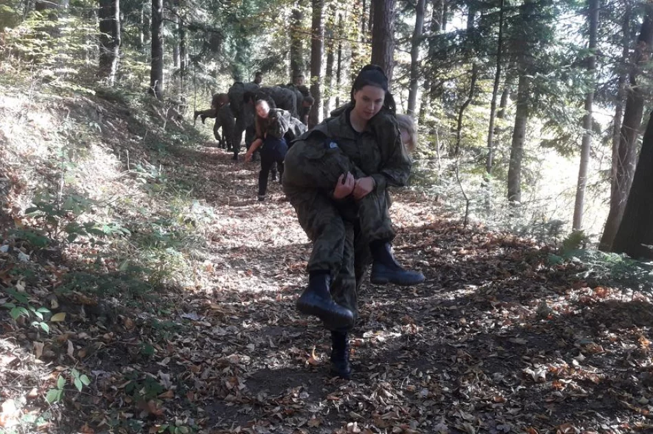Straż Graniczna szkoli tymbarskiego Strzelca - zdjęcie 14