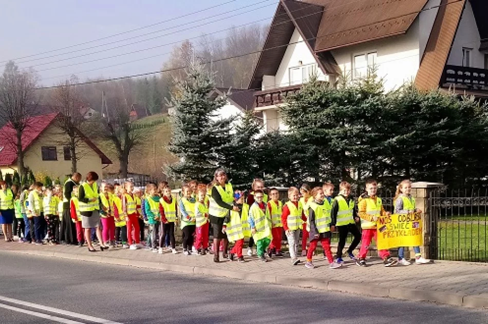 Odblaskowa akcja w SP w Młynnem - zdjęcie 8