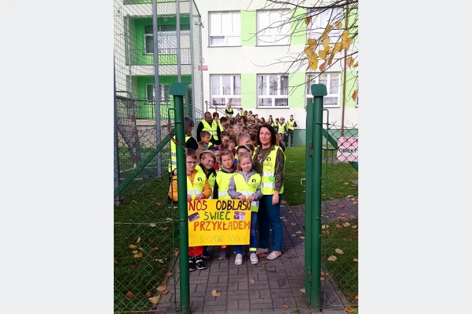 Odblaskowa akcja w SP w Młynnem - zdjęcie 10