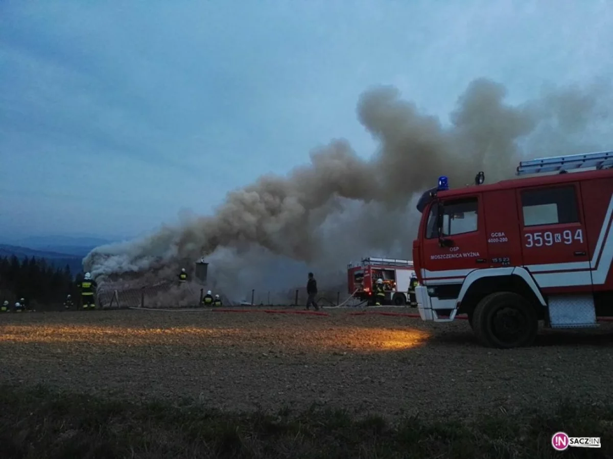 52 strażaków gasiło pożar w Gaboniu