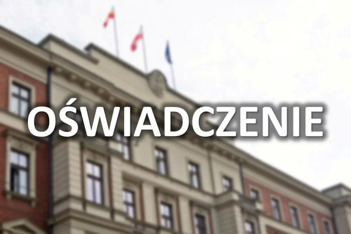 Oświadczenie dyrektora generalnego MUW w sprawie „ataku na wojewodę i pracownicę”