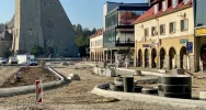 Przebudowa rynku i zmiana organizacji ruchu - zobacz plan i zdjęcia z prac - zdjęcie 2