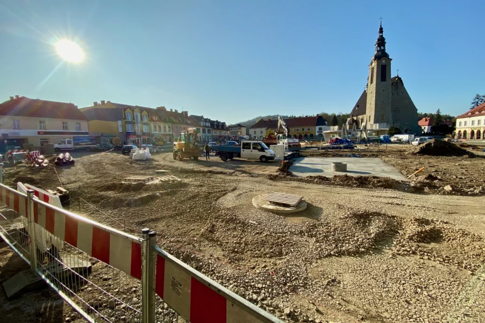 Przebudowa rynku i zmiana organizacji ruchu - zobacz plan i zdjęcia z prac - zdjęcie 5