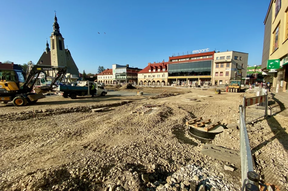 Przebudowa rynku i zmiana organizacji ruchu - zobacz plan i zdjęcia z prac - zdjęcie 6