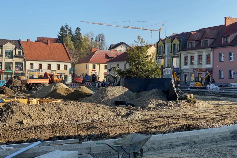 Przebudowa rynku i zmiana organizacji ruchu - zobacz plan i zdjęcia z prac - zdjęcie 11