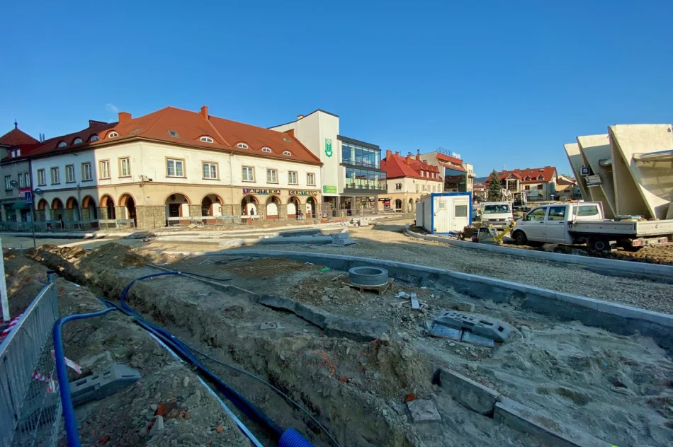 Przebudowa rynku i zmiana organizacji ruchu - zobacz plan i zdjęcia z prac - zdjęcie 13