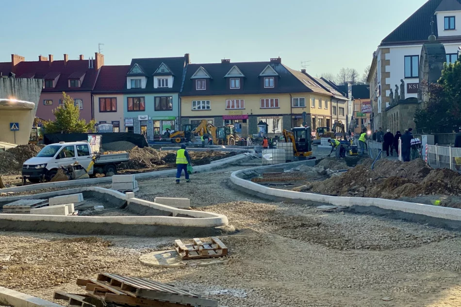 Przebudowa rynku i zmiana organizacji ruchu - zobacz plan i zdjęcia z prac - zdjęcie 19