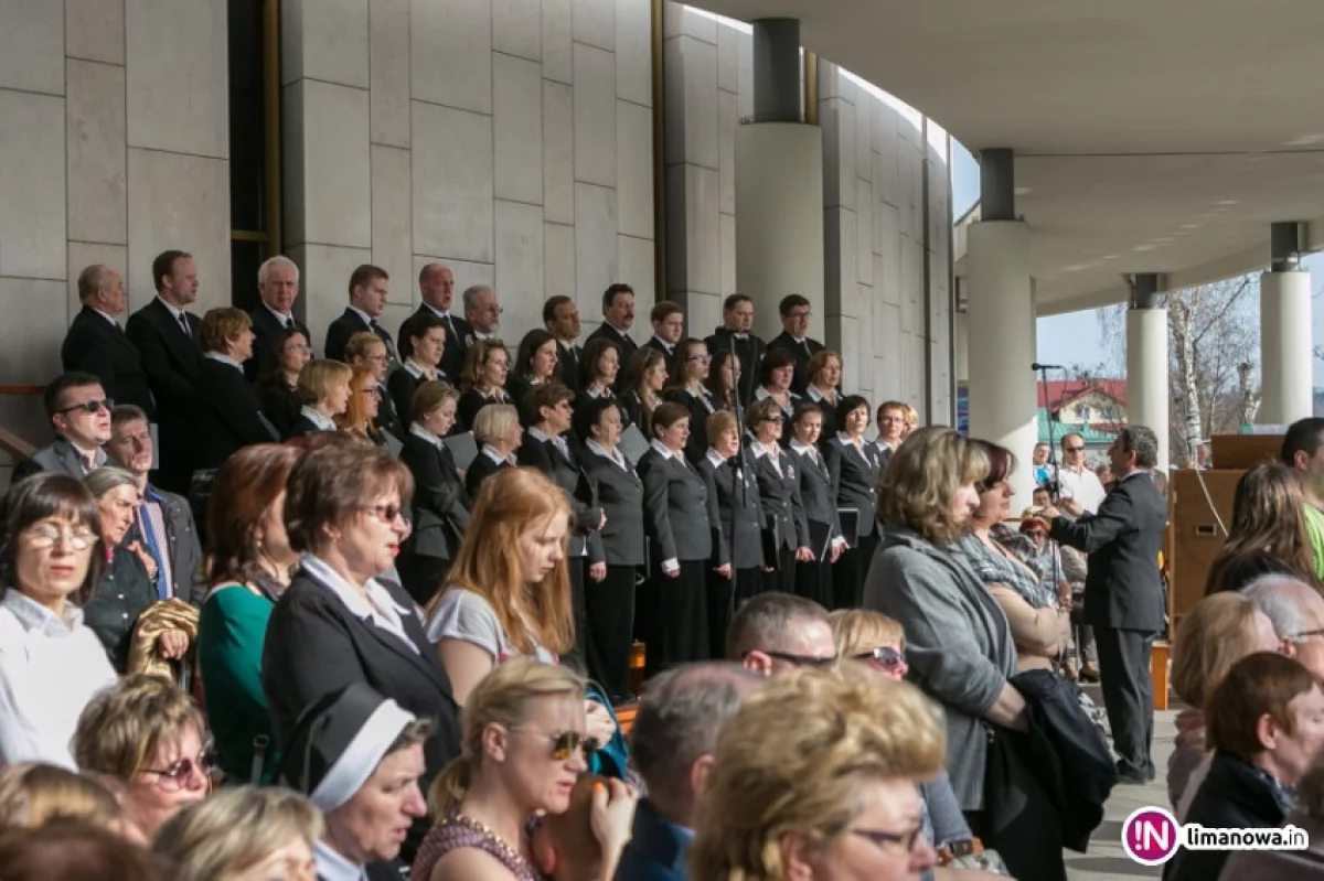 Limanowscy chórzyści zaśpiewali w Łagiewnikach