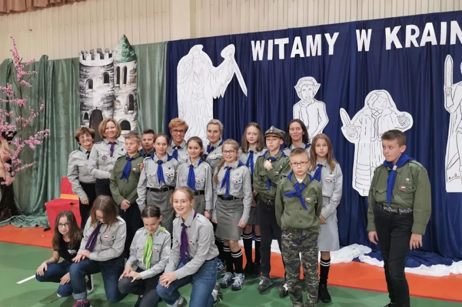 Przy szkole powstała nowa drużyna harcerska - zdjęcie 8