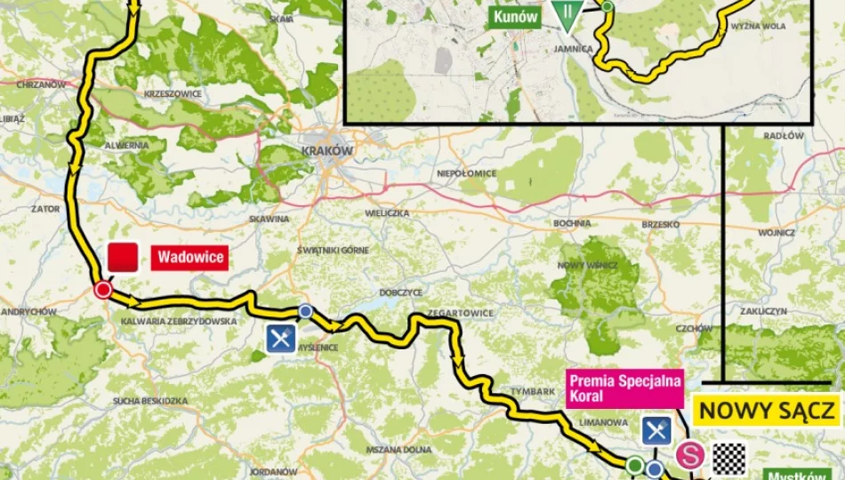 Nowy Sącz podwójnym gospodarzem 73. Tour de Pologne! - zdjęcie 1