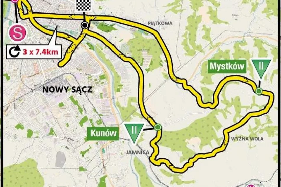 Nowy Sącz podwójnym gospodarzem 73. Tour de Pologne! - zdjęcie 2