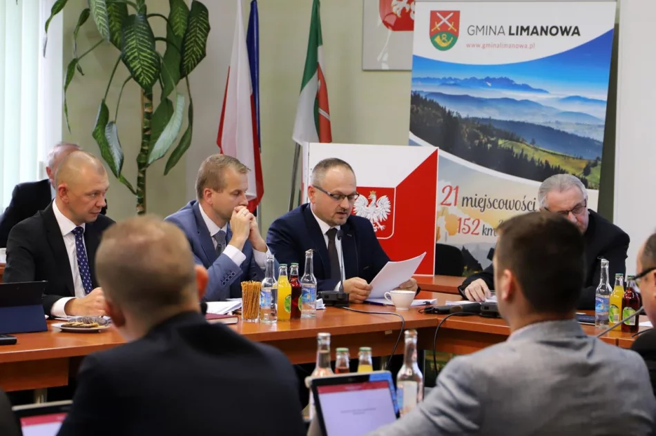 INFORMACJA O IX SESJI RADY GMINY LIMANOWA - zdjęcie 5