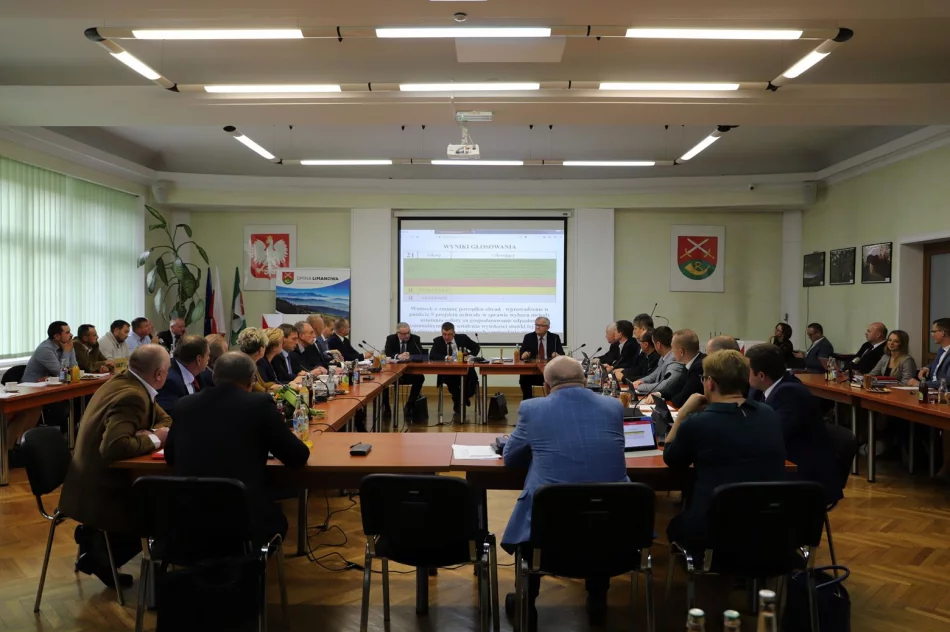 INFORMACJA O IX SESJI RADY GMINY LIMANOWA - zdjęcie 13