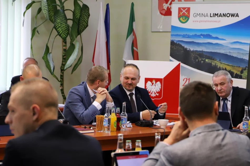 INFORMACJA O IX SESJI RADY GMINY LIMANOWA - zdjęcie 14