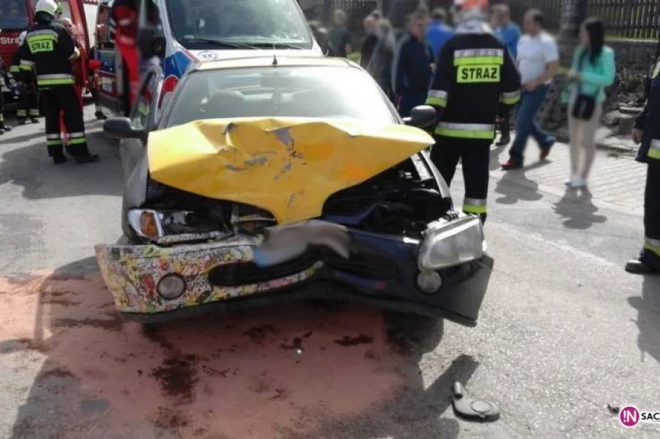 Siołkowa - zderzenie dwóch samochodów osobowych - zdjęcie 3