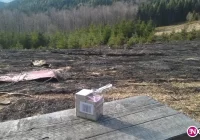 Płonęły trawy na zboczach Jasienia - zdjęcie główne