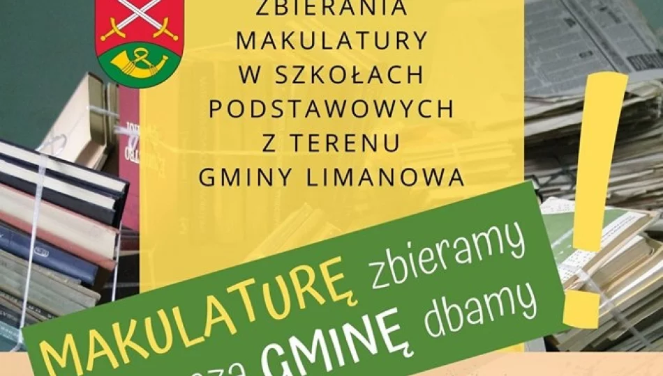 Zbiórka makulatury dla gminnych szkół - zdjęcie 1