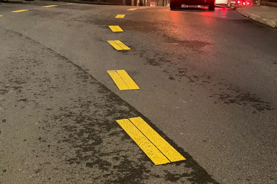 "Tetris" po limanowsku, czyli osobliwe oznakowanie drogowe - zdjęcie 2