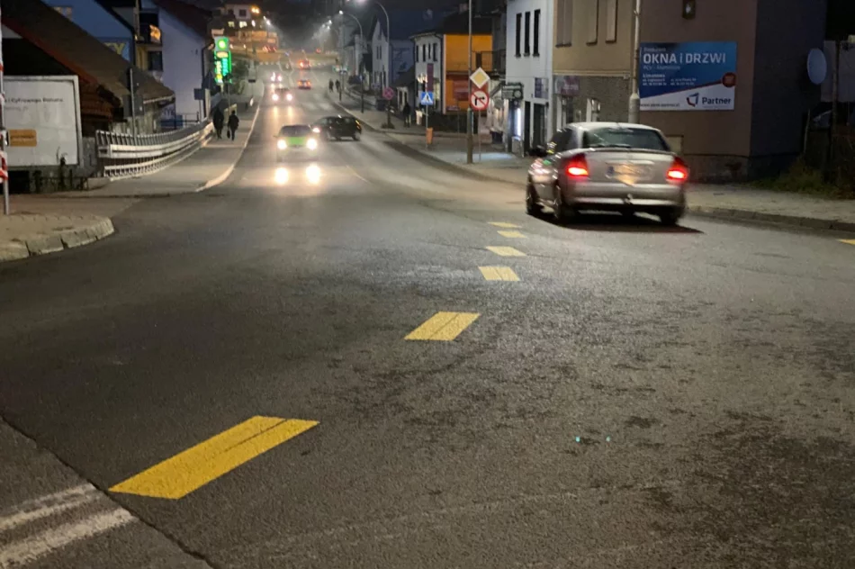 "Tetris" po limanowsku, czyli osobliwe oznakowanie drogowe - zdjęcie 3
