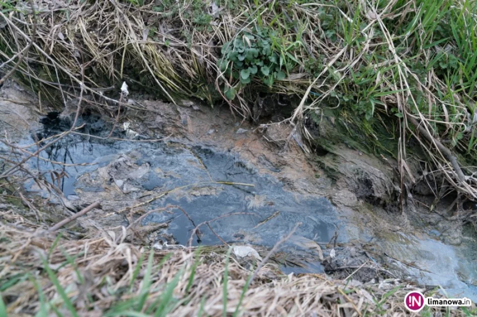 Ścieki trafiły do potoku - zdjęcie 3