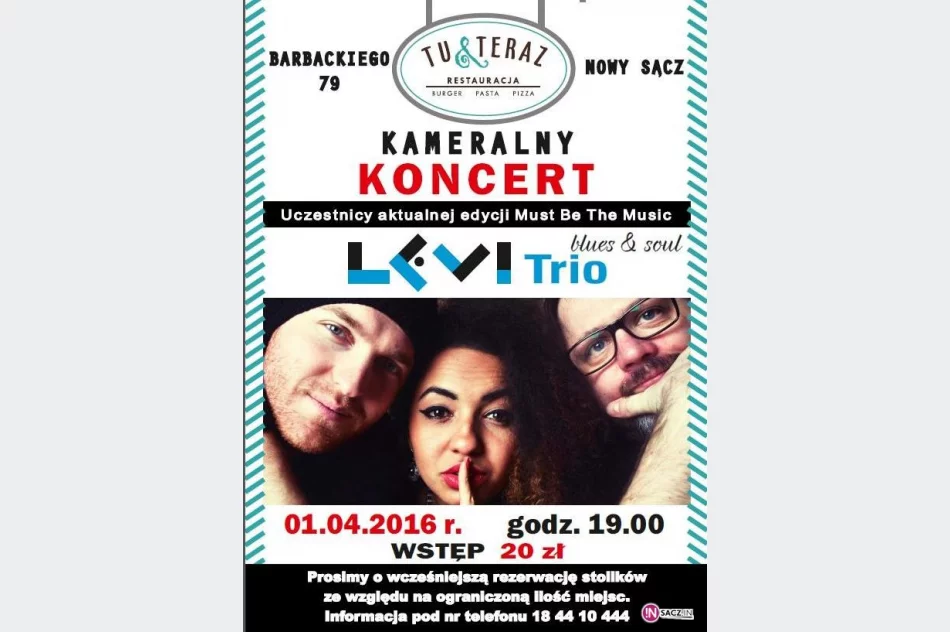 Koncert LEVI w Restauracji Tu i Teraz - zdjęcie 2