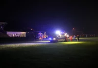 Śmigłowiec LPR zabrał potrąconego pieszego - zdjęcie główne