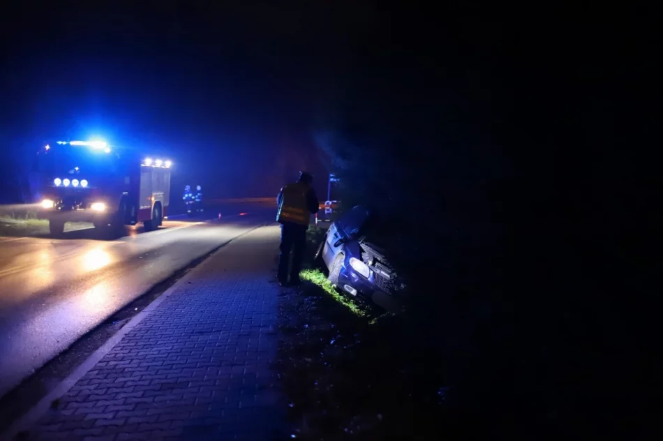 Śmigłowiec LPR zabrał potrąconego pieszego - zdjęcie 3