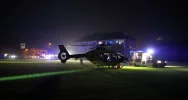 Śmigłowiec LPR zabrał potrąconego pieszego - zdjęcie 4