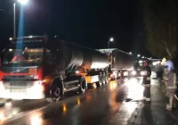 Ciężarówka najechała na tył cysterny - zdjęcie główne