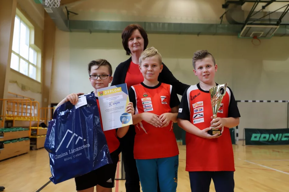 Mistrzostwa Gminy Limanowa w Tenisie Stołowym Dziewcząt i Chłopców - zdjęcie 13