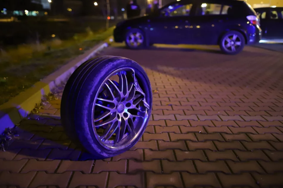 Zderzenie trzech samochodów - zdjęcie 2