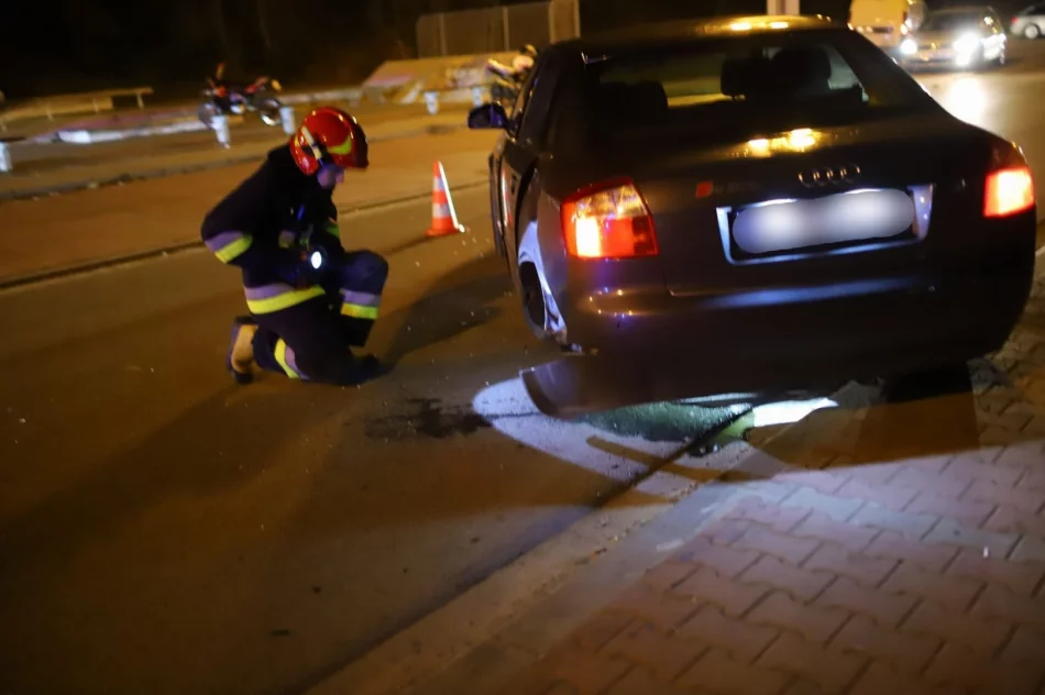 Zderzenie trzech samochodów - zdjęcie 3