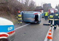 Kolizja na drodze wojewódzkiej - zdjęcie główne