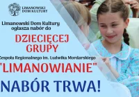  Ogłaszamy nabór do GRUPY DZIECIĘCEJ Zespołu Regionalnego "Limanowianie" - zdjęcie główne