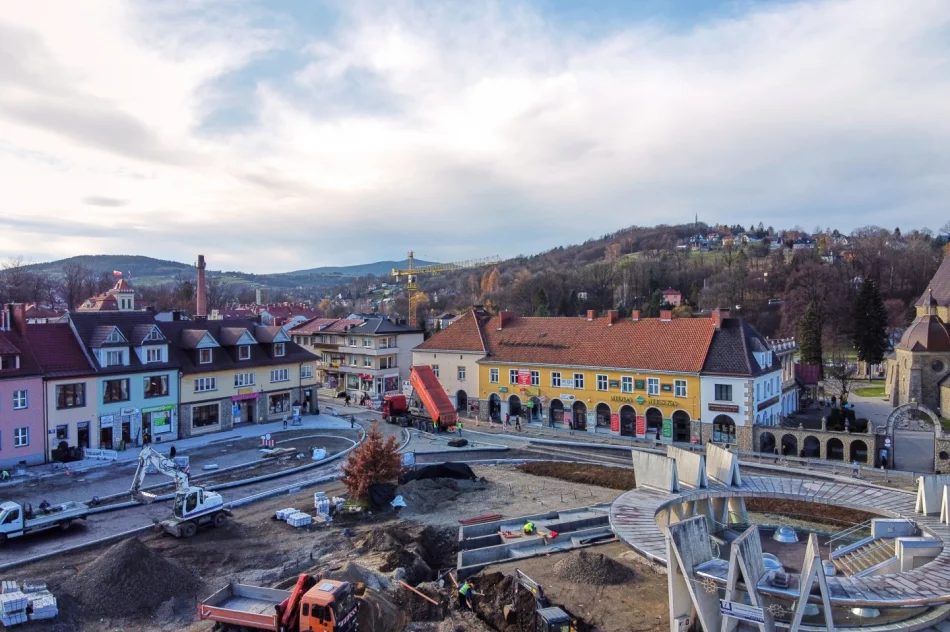 Przebudowa rynku - postępy prac - 19 listopada 2019 r. - zdjęcie 4