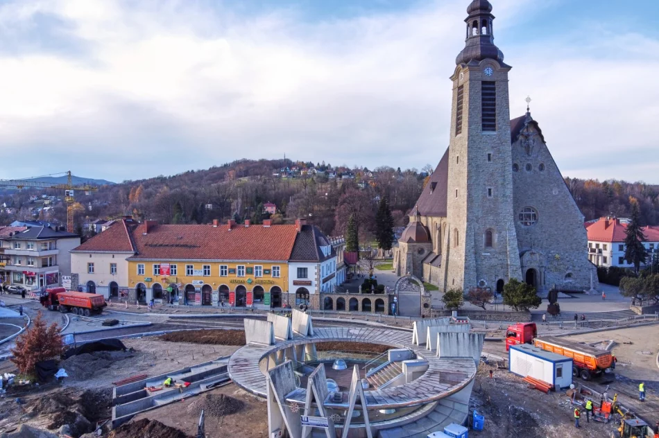 Przebudowa rynku - postępy prac - 19 listopada 2019 r. - zdjęcie 6